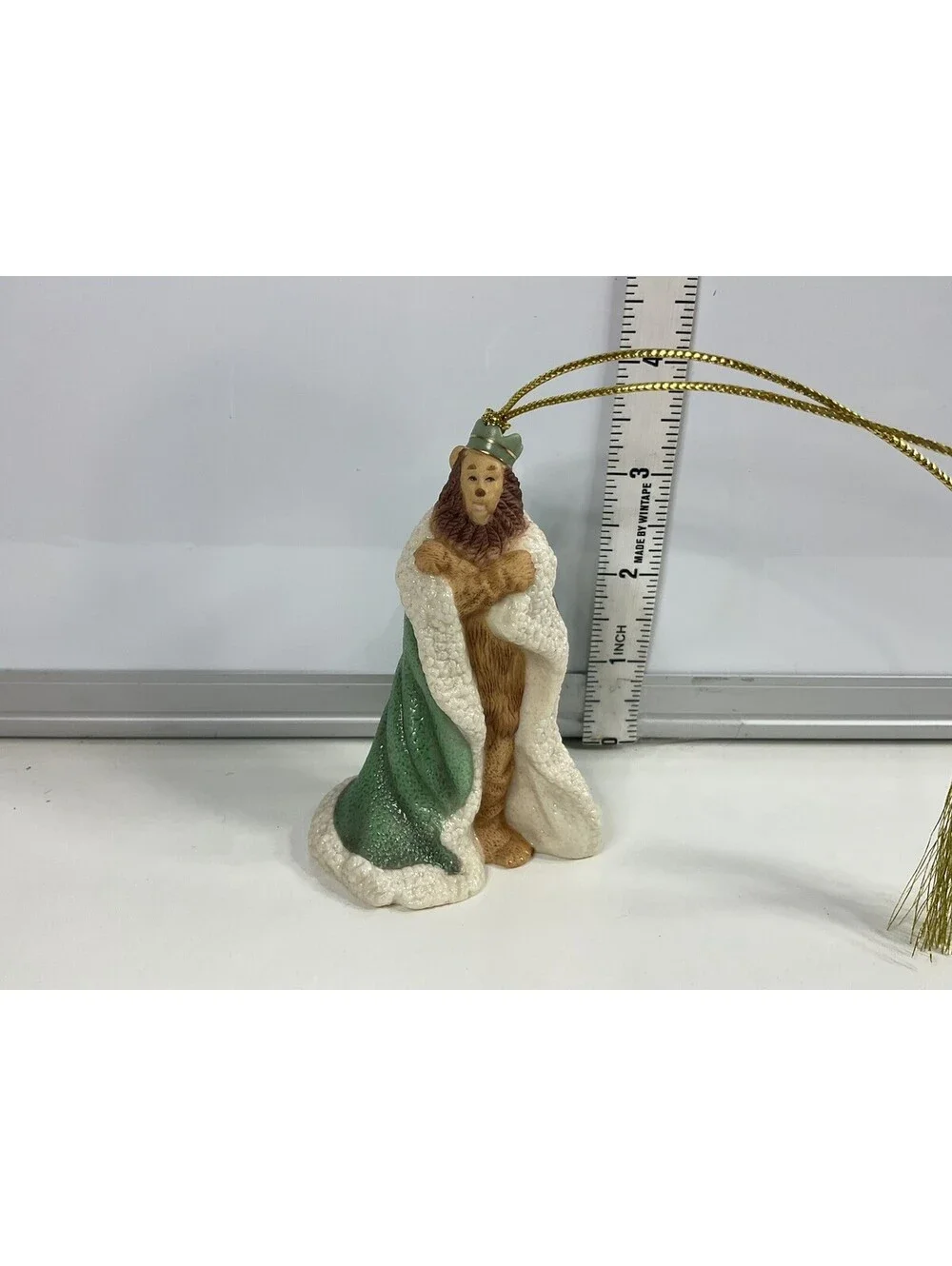 Lenox Cowardly Lion Ornament IOB